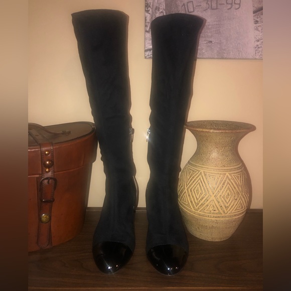 Paris Hilton Valerie Wedge Boots 9 - Picture 2 of 8